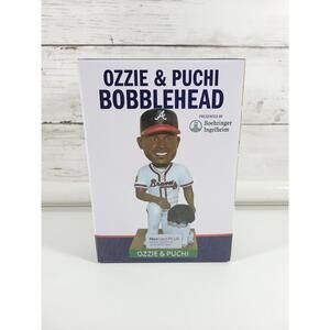 MLB Atlanta Braves Ozzie & Puchi Bobblehead NEW Collectible